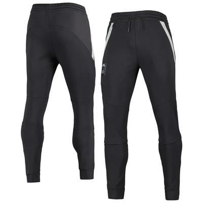 Schwarze adidas Sporting Kansas City 2023 Player Club Reisehose für Herren Image