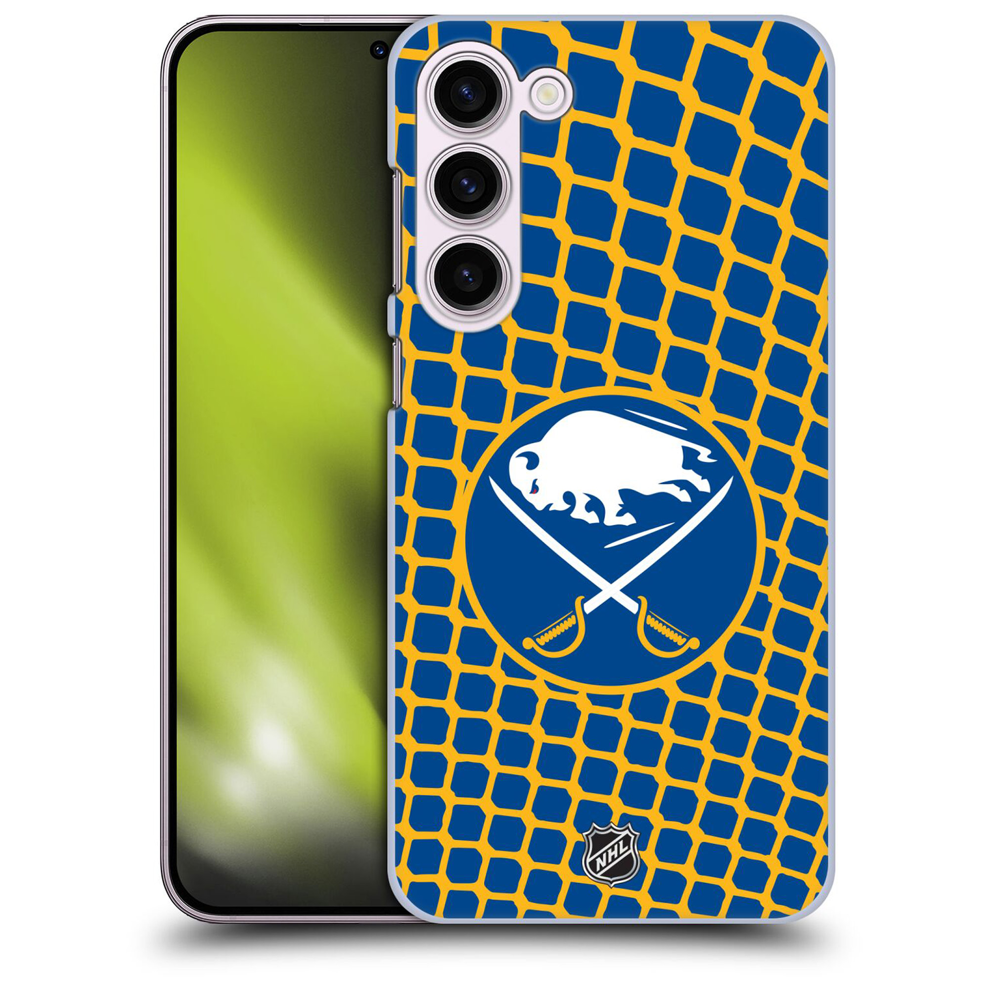 Buffalo Sabres NHL Net Pattern Grafik Phone Case - Samsung Image