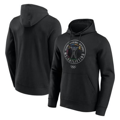 Kollektion Olympic Weight Lifting Pictogram Hoodie – Schwarz – Unisex Image