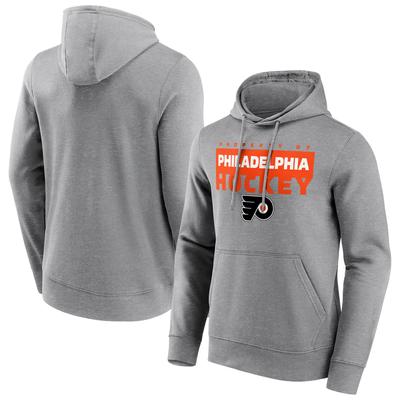 Philadelphia Flyers Fanatics Branded Gain Ground Hoodie - Sportgrau - Herren Image