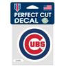 Chicago Cubs 4 x 4 Perfect Cut Decal-Aufkleber