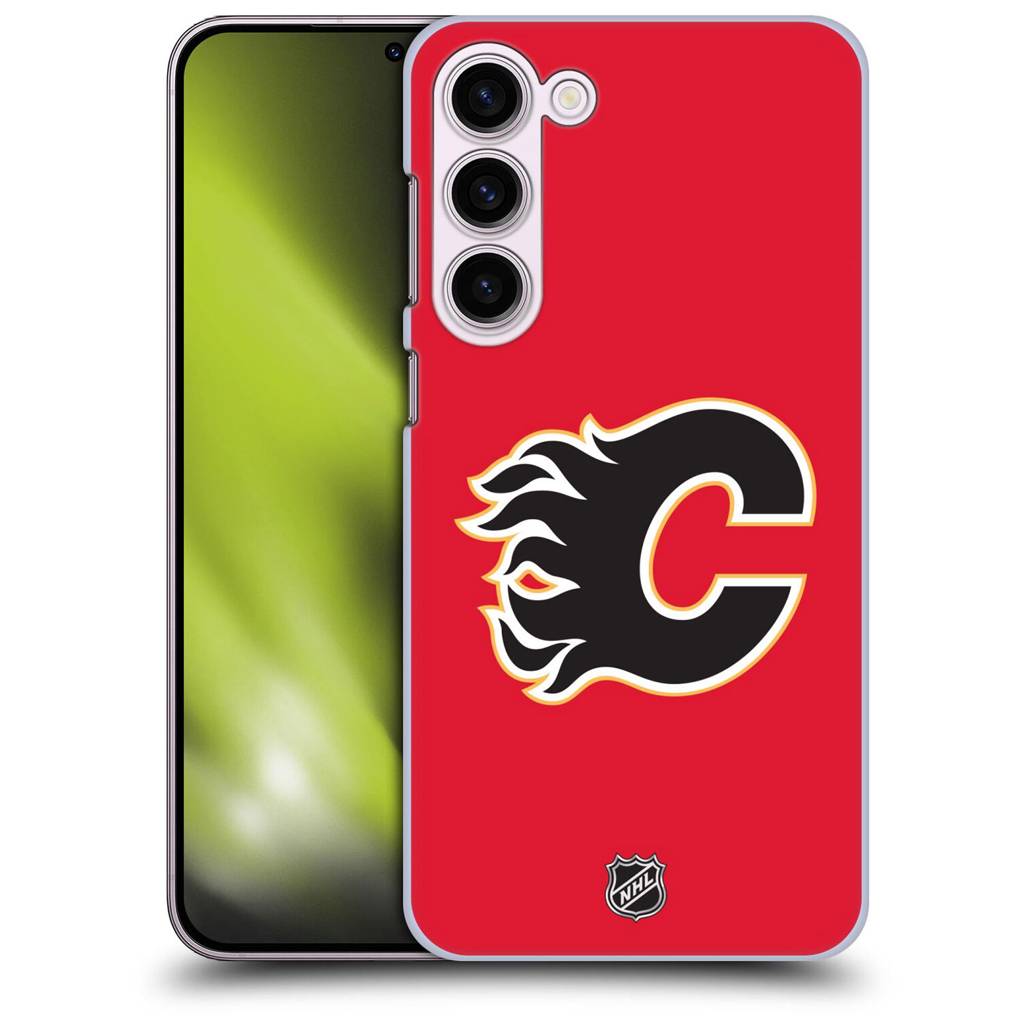 Calgary Flames NHL Plain Grafik Phone Case - Samsung Image