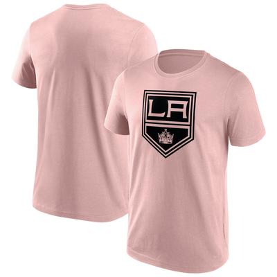 Los Angeles Kings Fanatics Branded Fashion Color Logo T-Shirt - Rosa - Herren Image