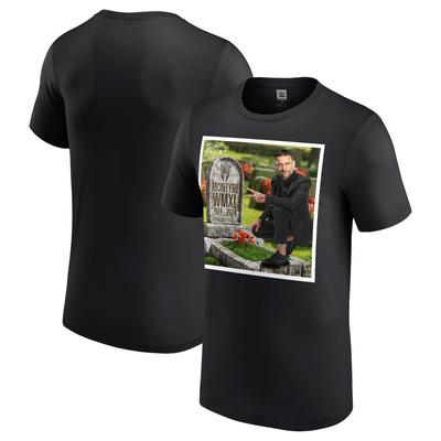 WWE CM Punk Peace Sign Pose T-Shirt - Schwarz - Herren Image