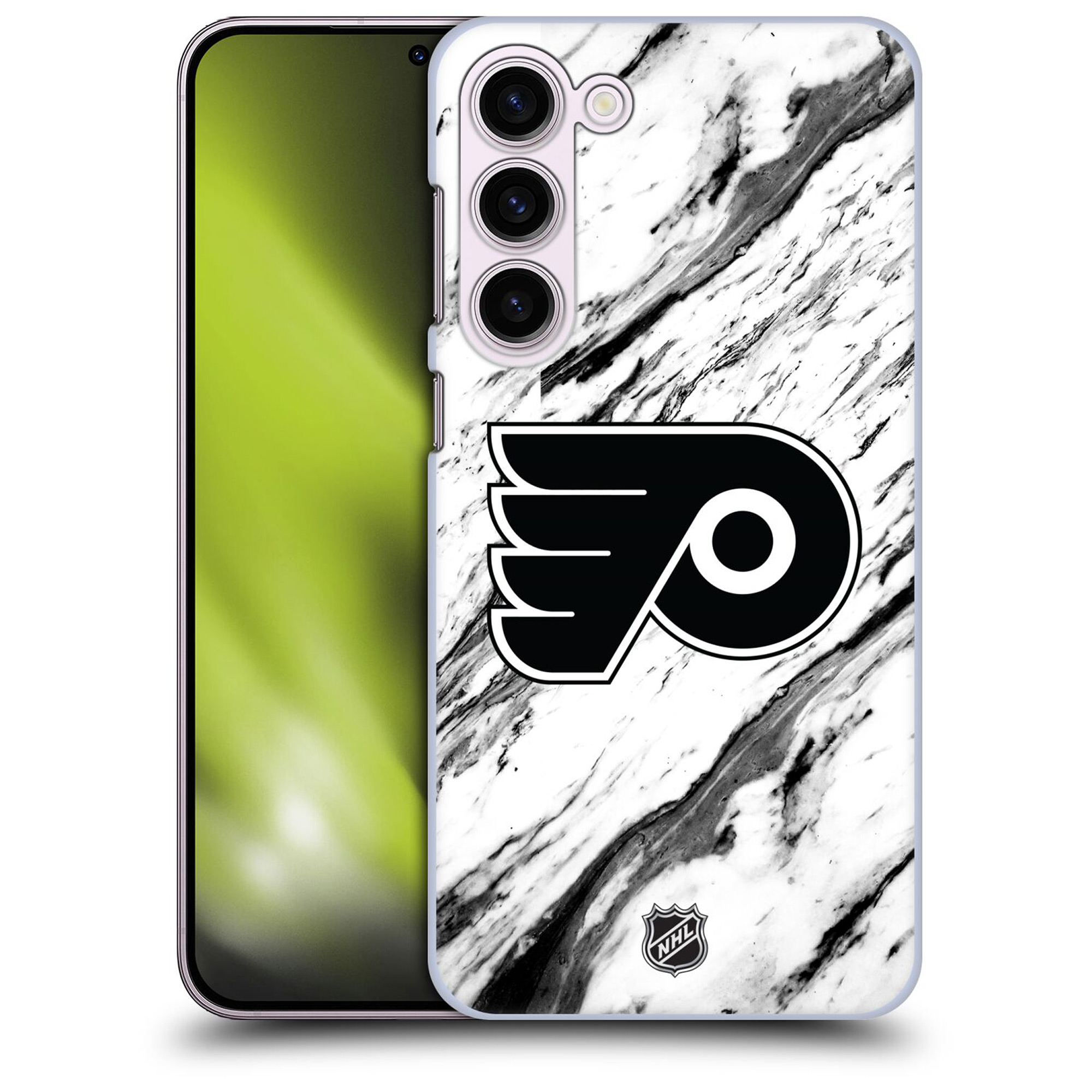 Philadelphia Flyers NHL Marble Pattern Grafik Phone Case - Samsung Image