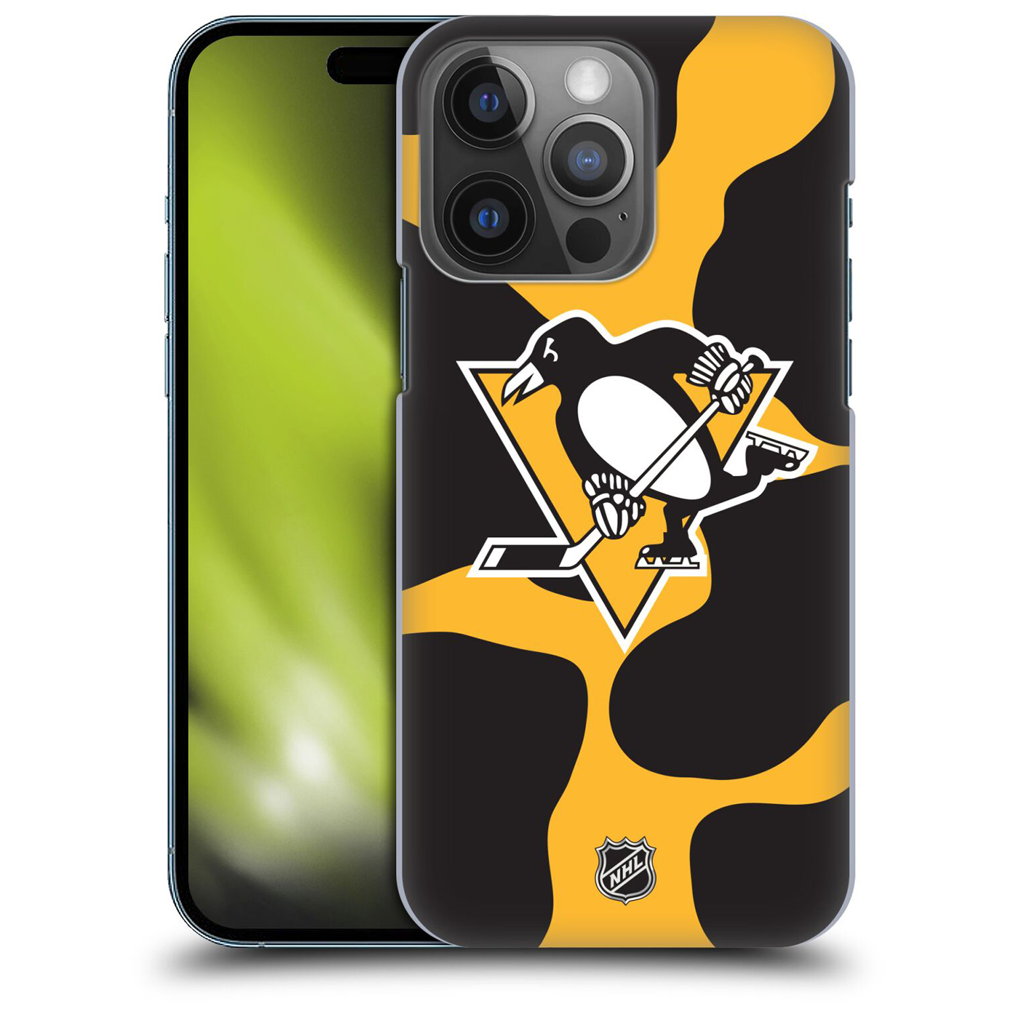 Pittsburgh Penguins NHL Cow Pattern Grafik Phone Case - iPhone Image