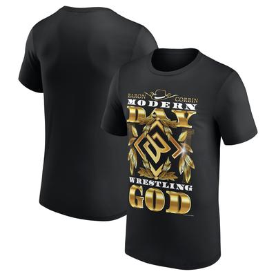 Baron Corbin Modern Day Wrestling Gott T-Shirt für Herren in Schwarz Image
