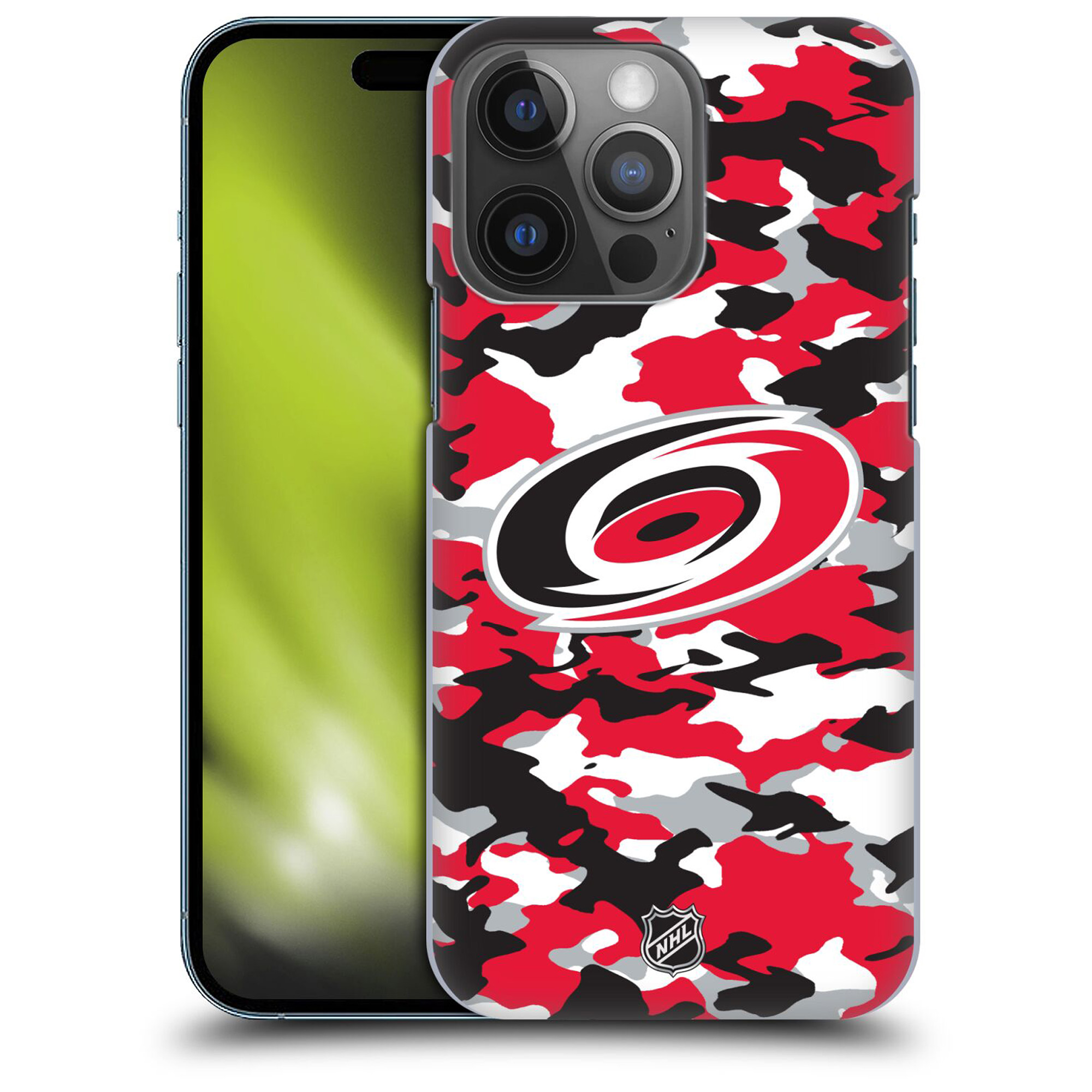 Carolina Hurricanes NHL Camouflage Grafik Phone Case - iPhone Image