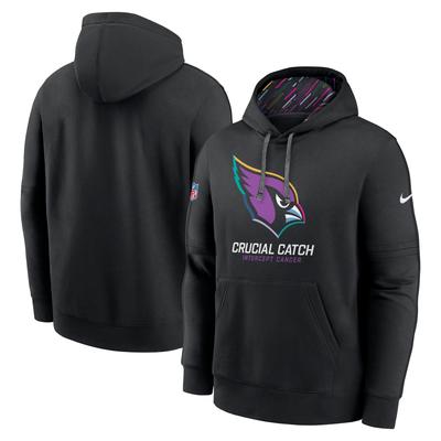 Schwarzer Nike Arizona Cardinals 2024 NFL Crucial Catch Club Pullover-Hoodie für Herren Image