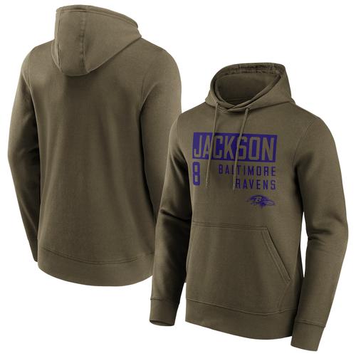 Baltimore Ravens Fashion Name & Number Hoodie - Lamar Jackson - Herren