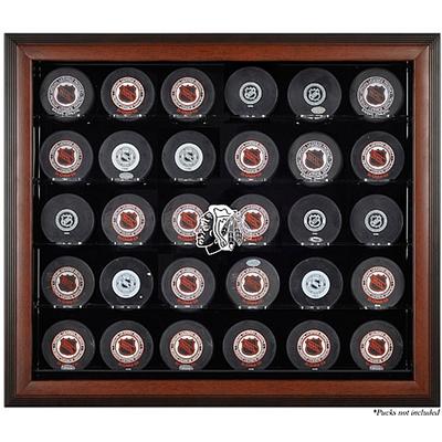 Braune Vitrine für 30 Pucks der Chicago Blackhawks Image