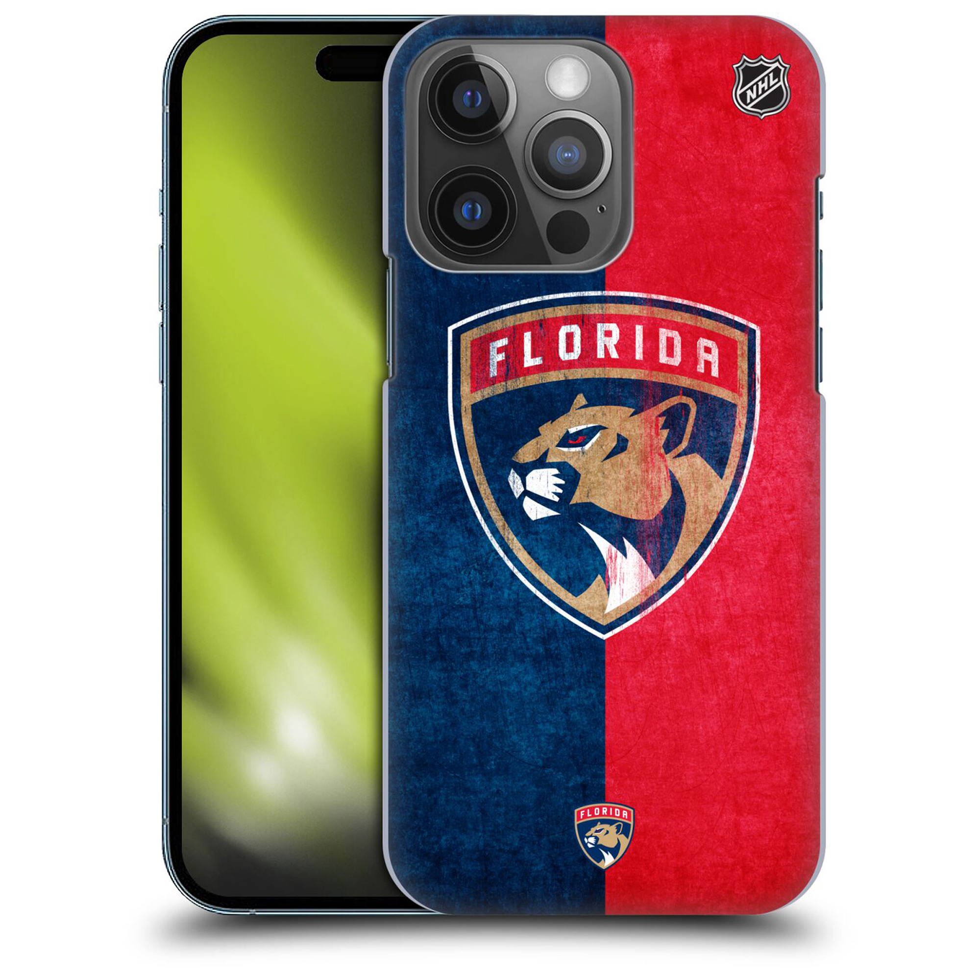 Florida Panthers NHL Half Distressed Grafik Phone Case - iPhone Image