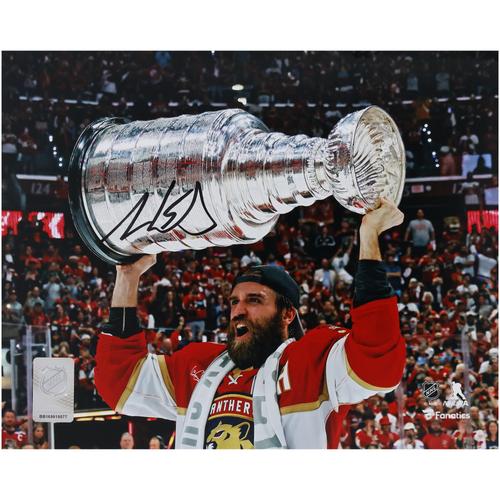 Aaron Ekblad, Florida Panthers, signiertes Stanley Cup-Siegerfoto 2024, 20,3 x 25,4 cm, Raising Cup