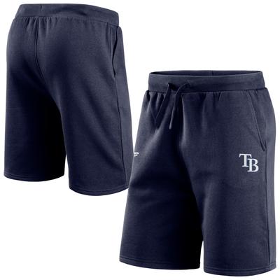 Tampa Bay Rays Fleece-Shorts mit primärem Logo und Grafik Image