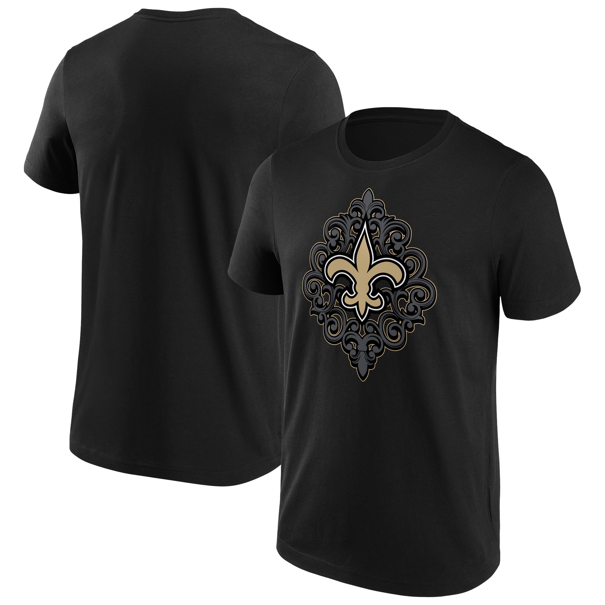 New Orleans Saints 1st Down Iconic Hometown Grafik-T-Shirt - Herren Image