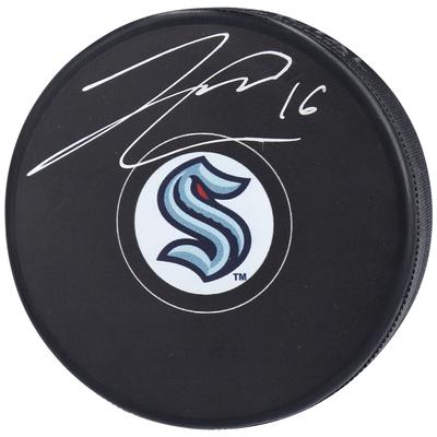 Signierter Hockeypuck von Jared McCann Seattle Kraken Image