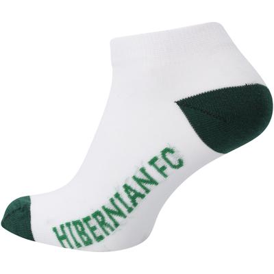 Hibernian 3er-Pack Sneakersocken – Grün/Weiß – Erwachsene Image