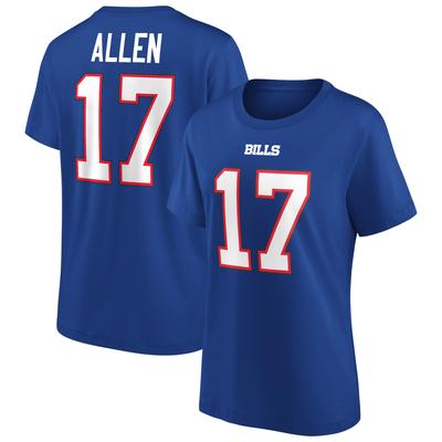 Buffalo Bills Name & Nummer Grafik T-Shirt - Damen Image