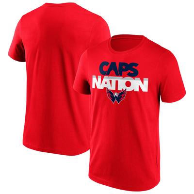 Washington Capitals Fanatics Branded Hometown Grafik T-Shirt - Rot - Herren Image