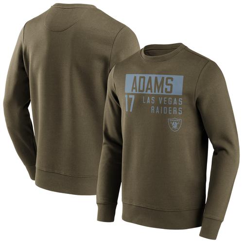 Las Vegas Raiders Fashion Name & Number Crew Sweatshirt – Davante Adams – Herren