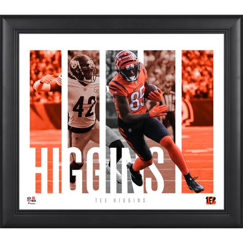 Tee Higgins Cincinnati Bengals Gerahmte 15