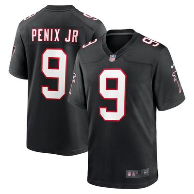 Atlanta Falcons Nike Game Ausweichtrikot - Schwarz - Michael Penix Jr. - Herren Image