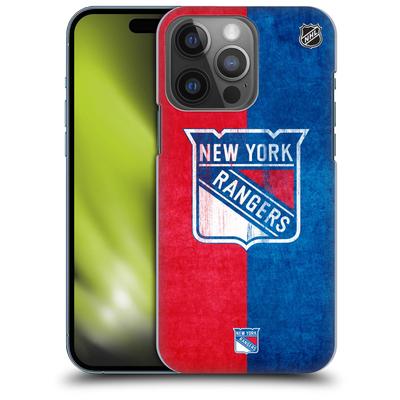 New York Rangers NHL Half Distressed Grafik Phone Case - iPhone Image
