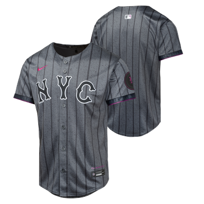 New York Mets Nike Limited City Connect Trikot – Jugend Image