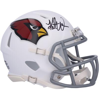 Von Kurt Warner signierter Speed Mini-Helm der Arizona Cardinals Image