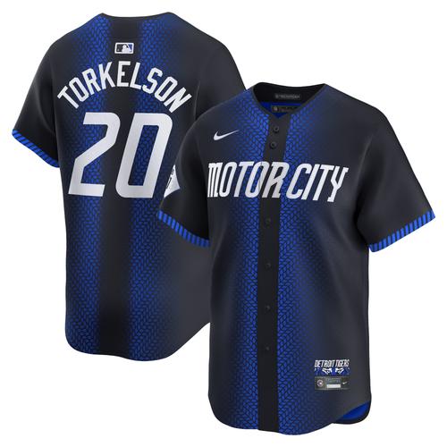 Detroit Tigers Nike MLB Limited City Connect-Trikot – Marineblau – Spencer Torkelson – Herren