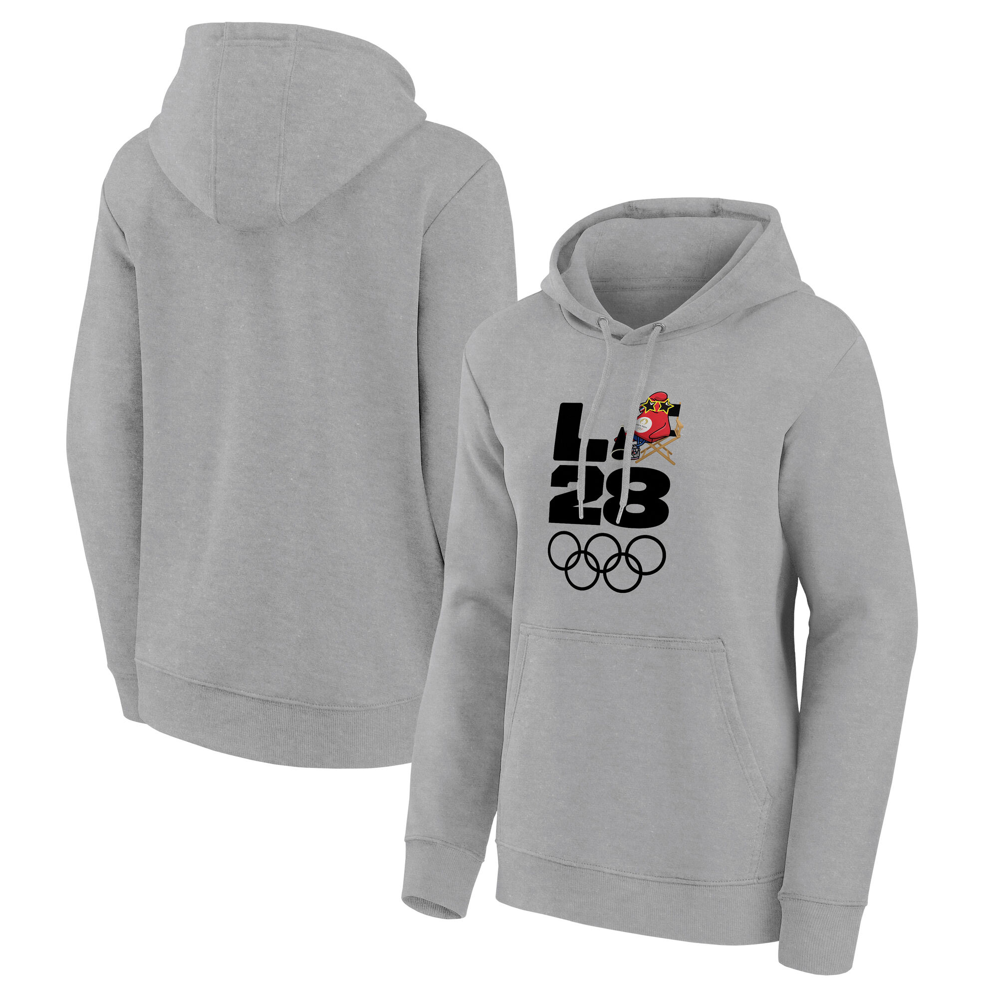 "Paris 2024 x LA28 Handover Phrygian Mascot Graphic Hoodie – Damen" Image