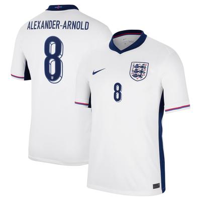 England Nike Stadion-Heimtrikot 2024 mit Aufdruck Alexander-Arnold 8 Image