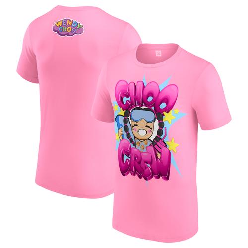 Wendy Choo Pink Choo Rundhals-T-Shirt für Herren