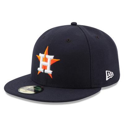 Eng anliegende Houston Astros New Era Authentic 59FIFTY Spielerkappe Image
