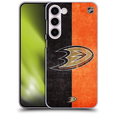 Anaheim Ducks NHL Half Distressed Grafik Phone Case - Samsung Image