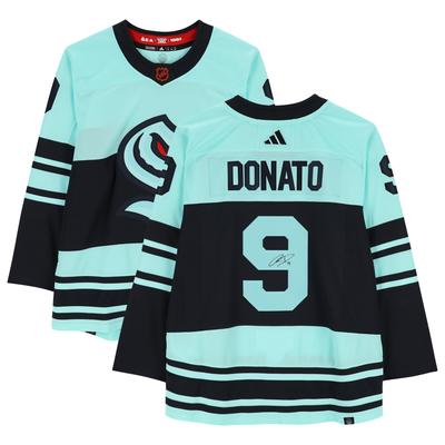Ryan Donato Seattle Kraken signiertes 2022-23 Reverse Retro Adidas Authentic Trikot Image
