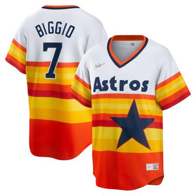 Weißes Nike Craig Biggio-Spielertrikot der Houston Astros aus der Cooperstown-Heimkollektion für Herren Image