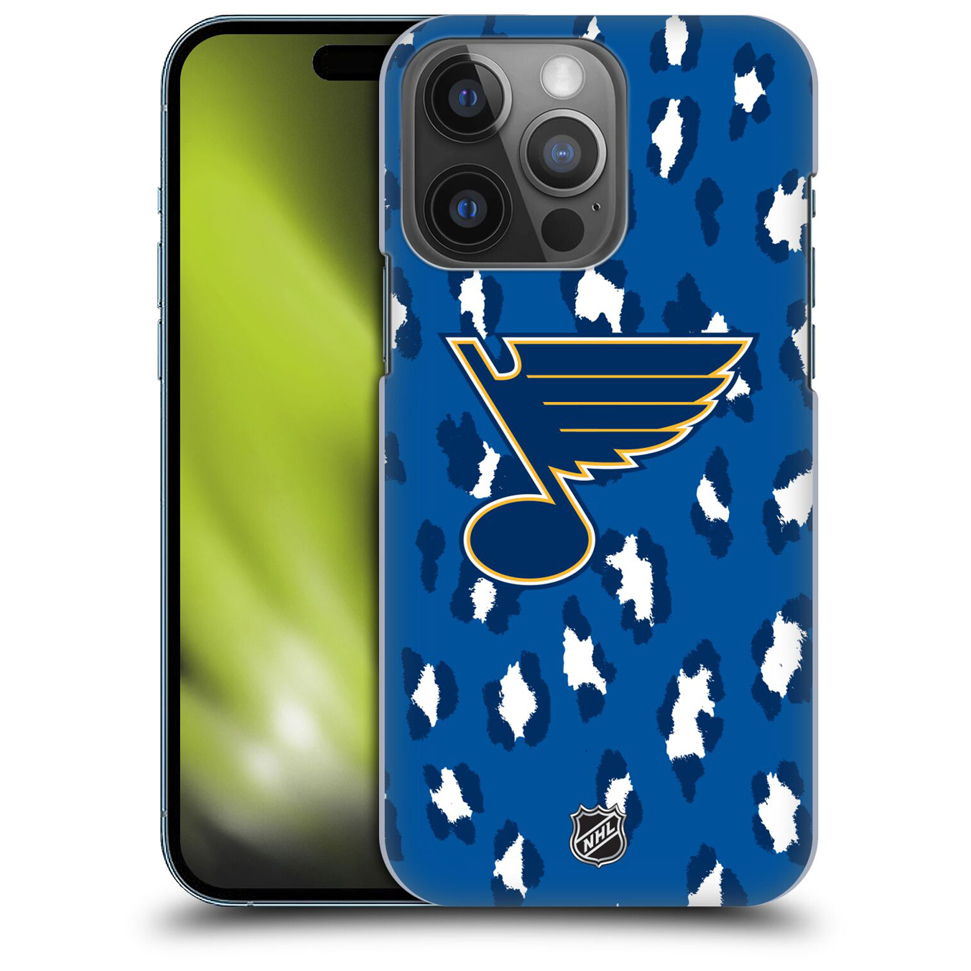 St. Louis Blues NHL Leopard Grafik Phone Case - iPhone Image