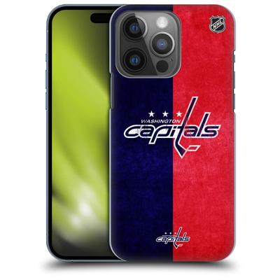 Washington Capitals NHL Half Distressed Grafik Phone Case - iPhone Image