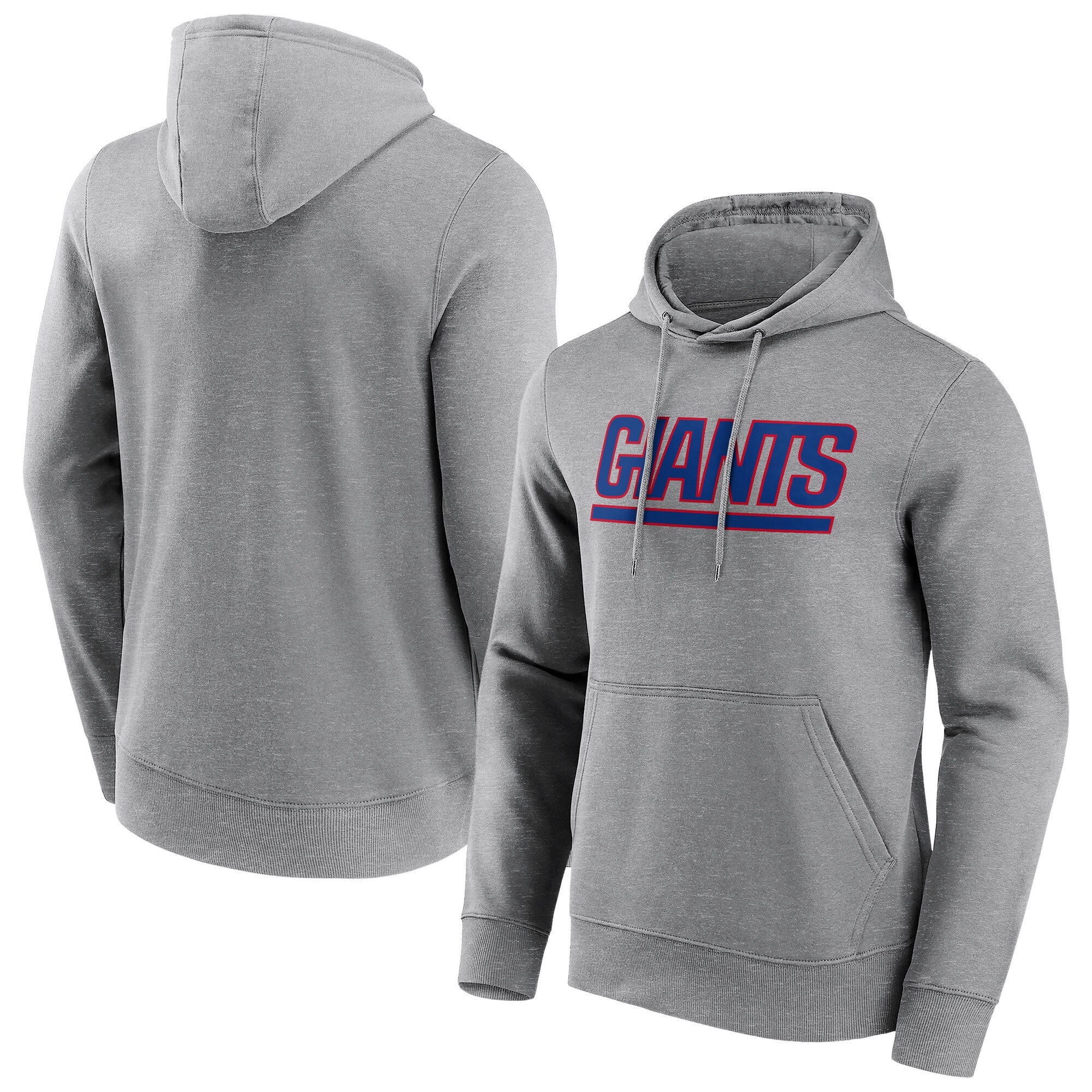 New York Giants Kapuzenpullover mit neutraler Farbe und Wortmarke - Herren Image