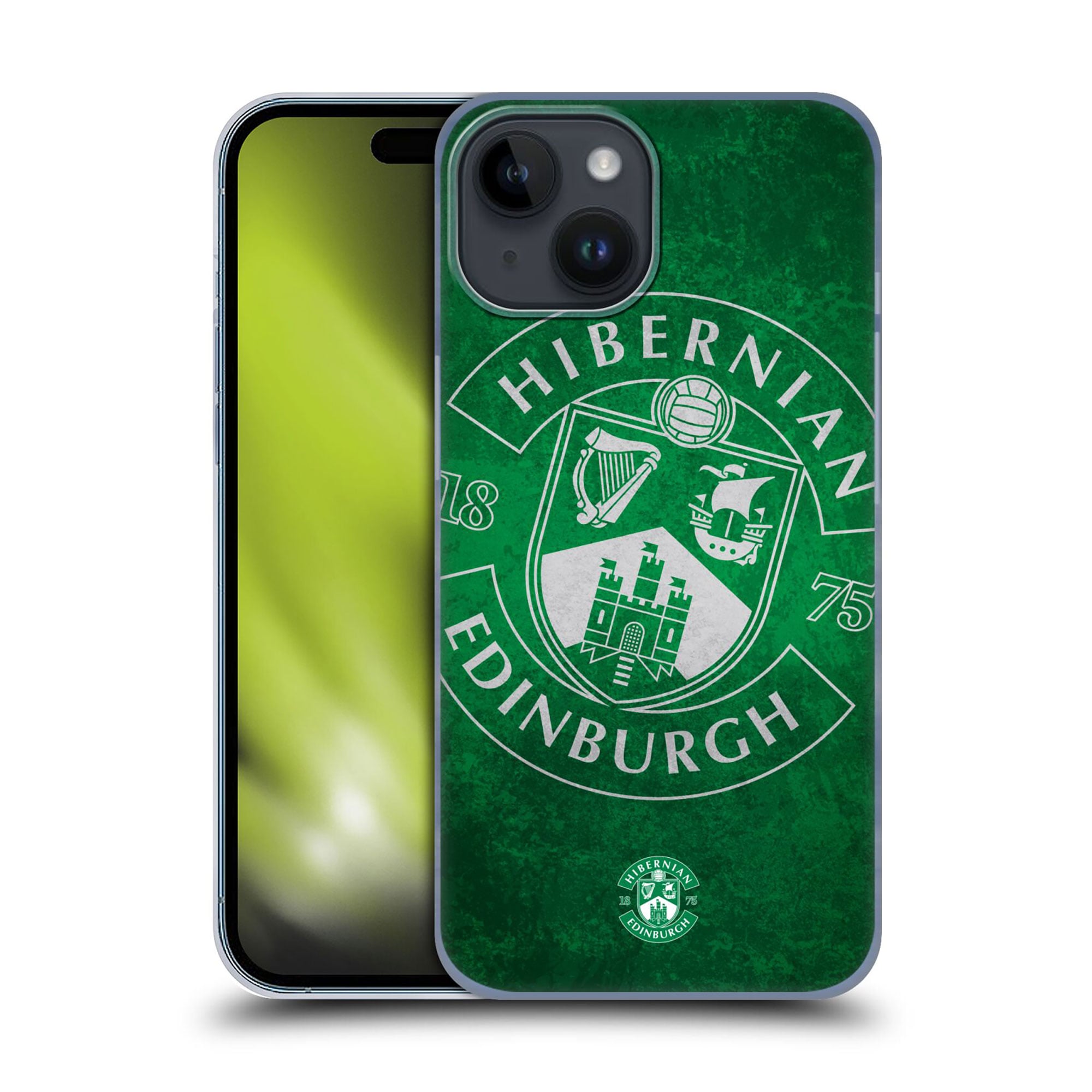 Étui de téléphone surdimensionné avec écusson Hibernian en détresse - iPhone