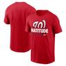 Men's Nike Red Washington Nationals Natitude Local Team T-Shirt