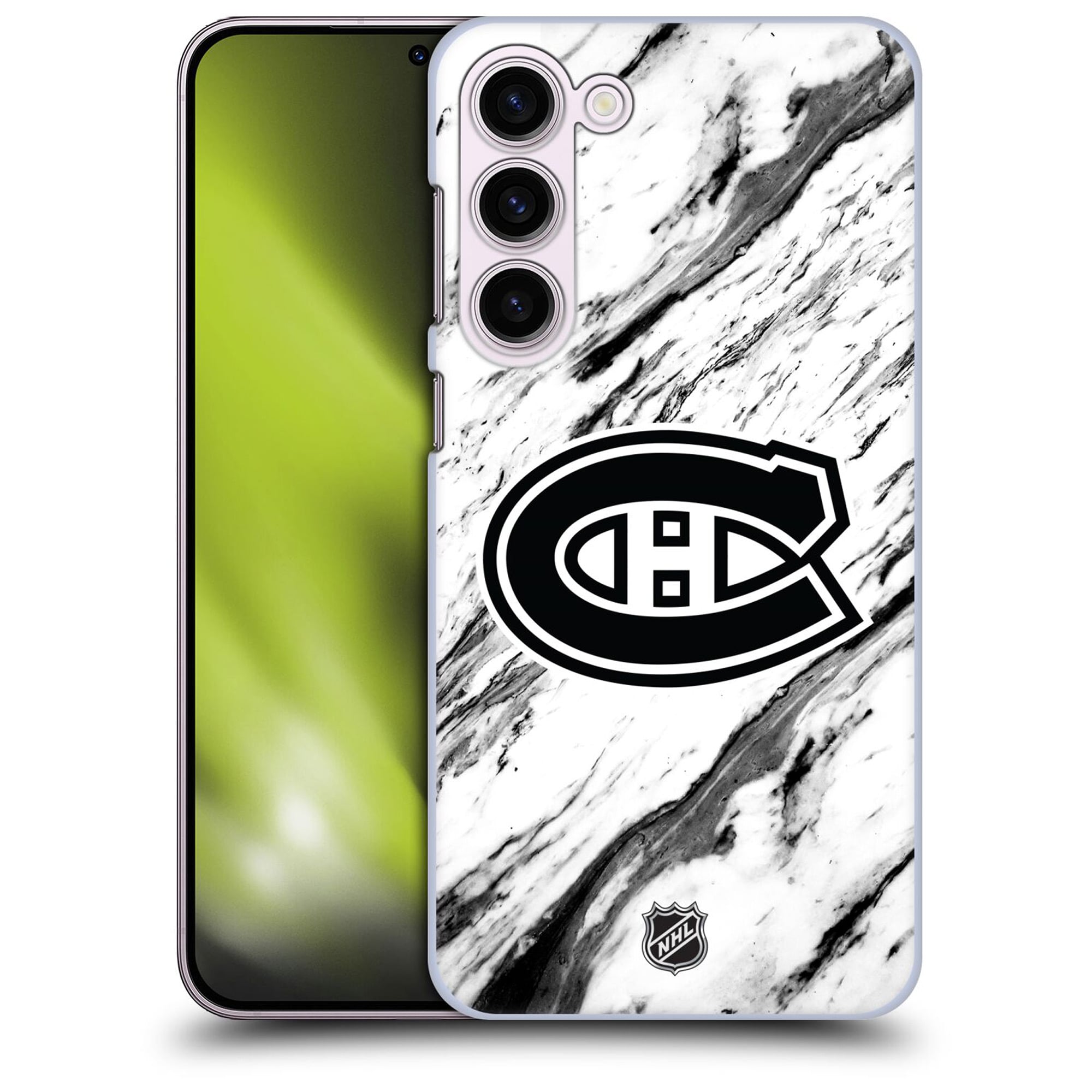 Coque Montreal Canadiens NHL Marble Pattern Graphique Phone Case - Samsung