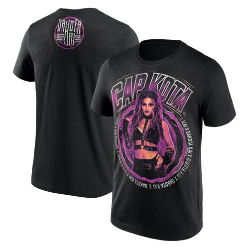 WWE Dakota Kai Cap Kota T-Shirt - Schwarz - Herren