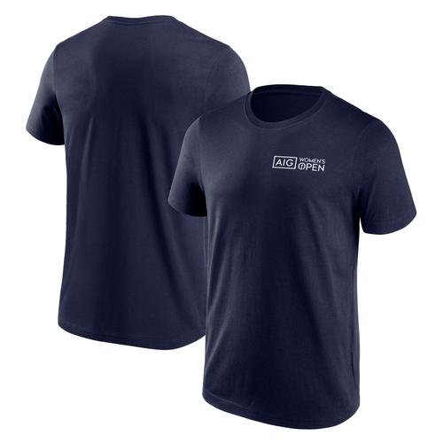 AIG Womens Open Small Logo T-Shirt - Navy