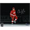 David Perron Detroit Red Wings Autographed 8"" x 10"" Jersey Celebrating Photograph