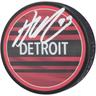 Alex DeBrincat Detroit Red Wings Autographed 2022-23 Reverse Retro Hockey Puck