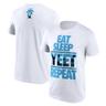 WWE Jey Uso Eat Sleep Yeet Repeat - White Mens