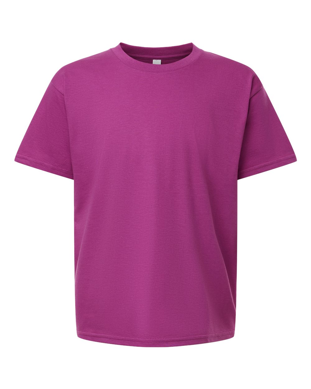American Apparel 2001Y Youth Fine Jersey Top in Super Pink size XL | combed ring spun cotton