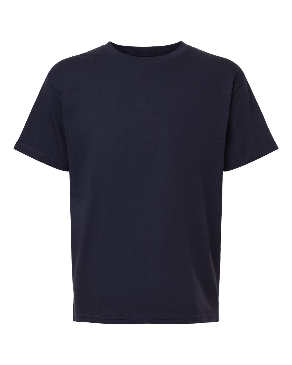 American Apparel 2001Y Youth Fine Jersey Top in Navy Blue size Small | combed ring spun cotton